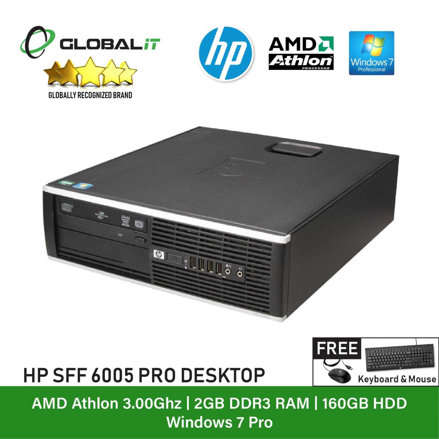 Hp Compaq 6005 Pro Sff Pc Graphics Card Driver HP Compaq 6005 Pro AMD SFF (Refurbished) - Global Group