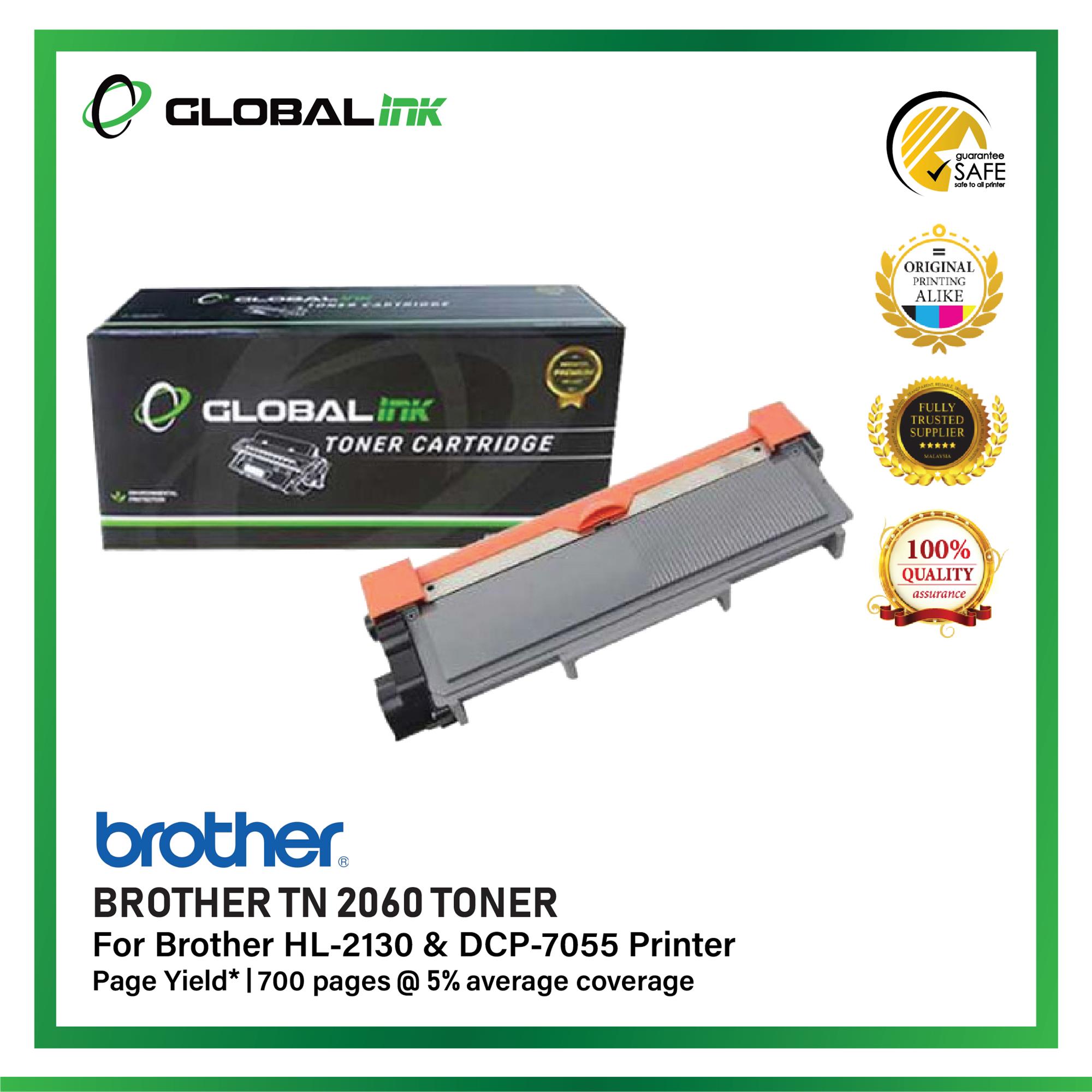 Brother TN 2060 Original Toner Cartridge For Brother DCP 7055, HL 2130
