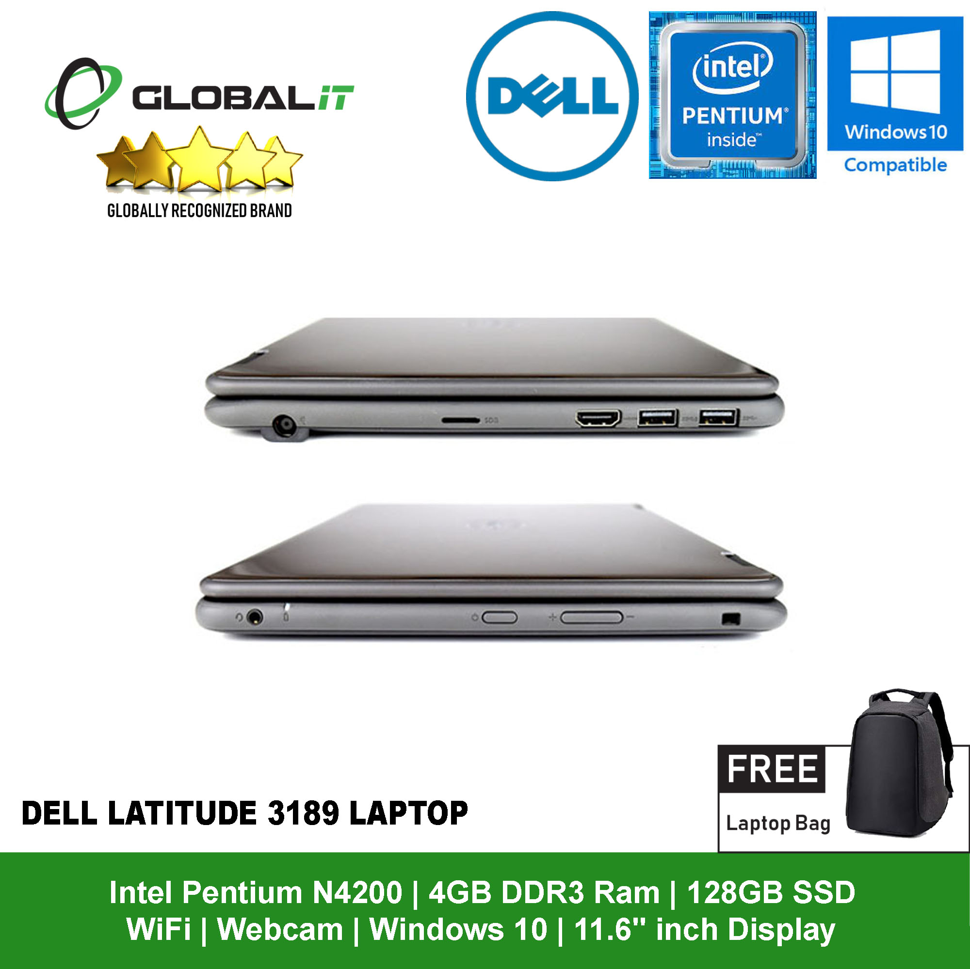 Dell Latitude 3189 Pentium Dell Latitude 3189 Pentium